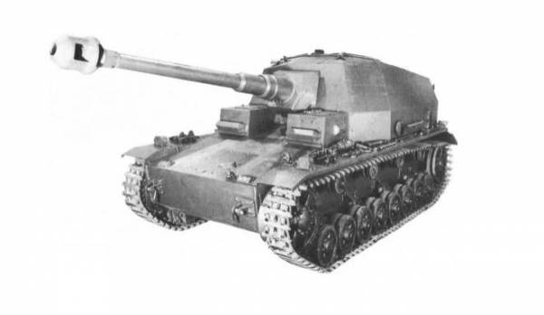Немецкая САУ «Dicker Max» - уничтожитель танков