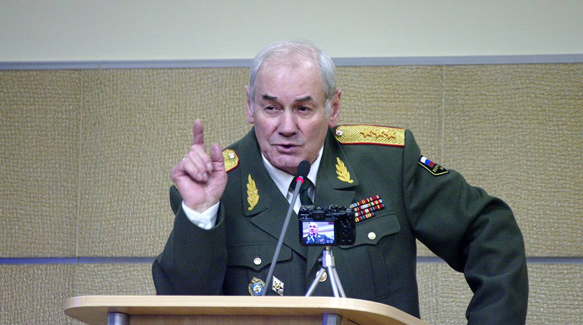 Ивашов: Если США разместят вблизи РФ свои ракеты, ответим зеркально