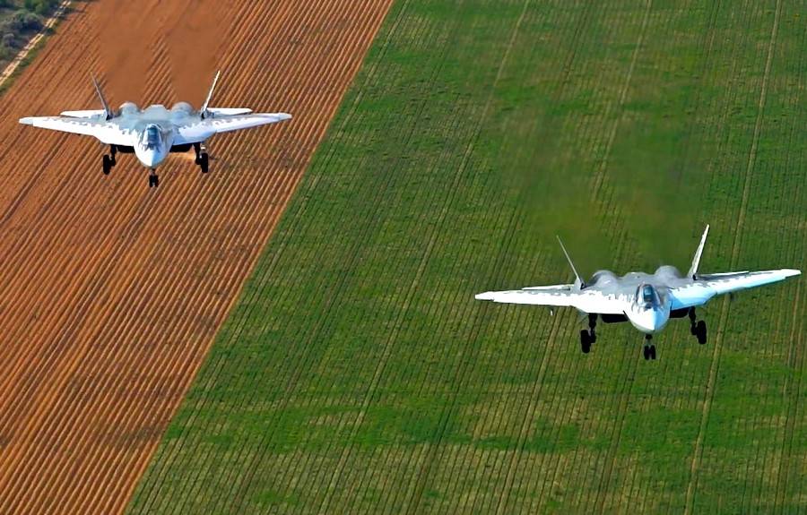 Истребители Су-57 испытали внутрифюзеляжное вооружение