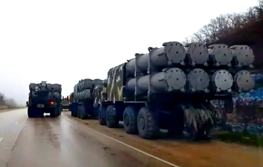 Украинская провокация: переброска комплексов «Бал» в Керчь попала на видео