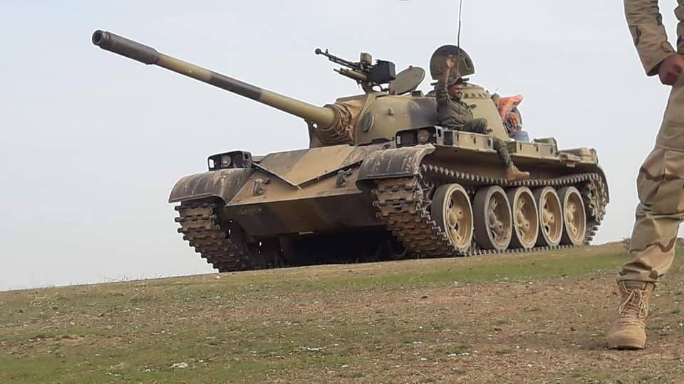 Ирак перебросил китайские танки на охрану границы с Сирией
