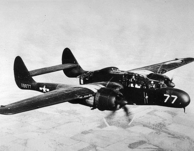Northrop P-61 Black Widow: специализированный ночной истребитель