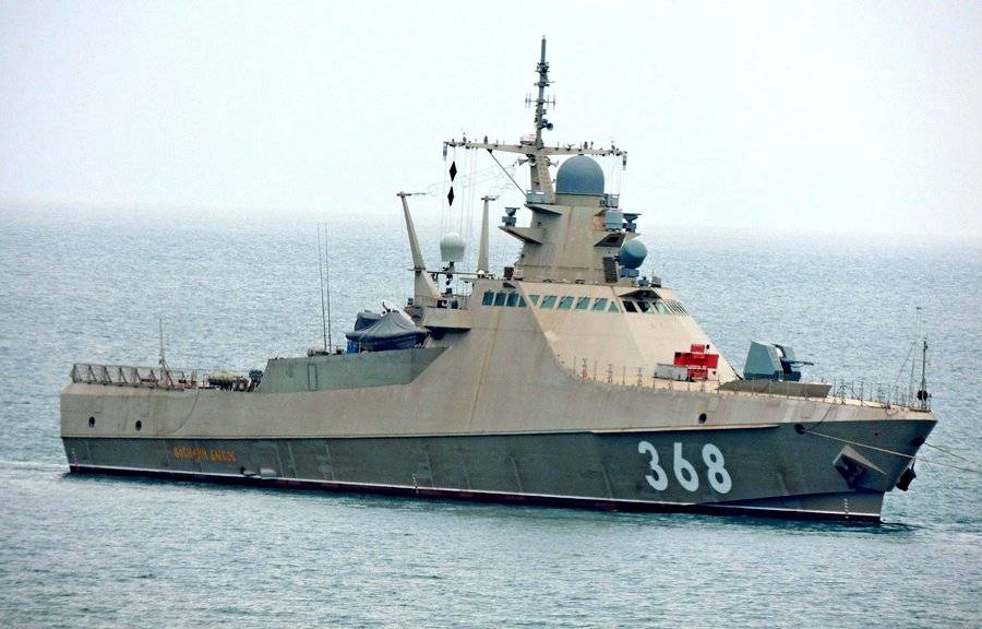 В Крым прибыл новейший российский стелс-корабль