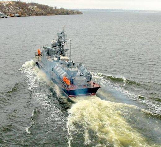 Камикадзе по-украински: ракетный катер "Прилуки" спешно вышел в море