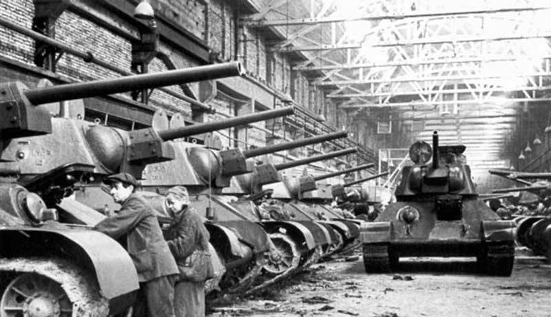 Танкоград: 33 дня для организации производства танков Т-34