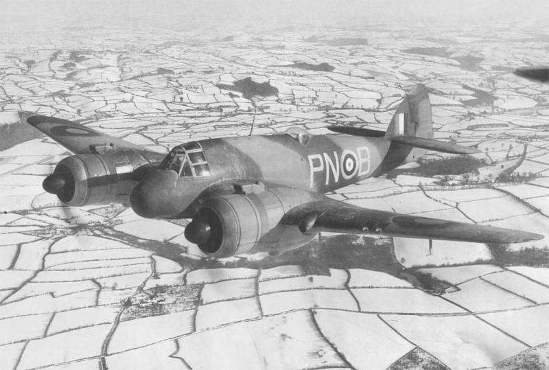 Bristol Beaufighter: первый истребитель с РЛС