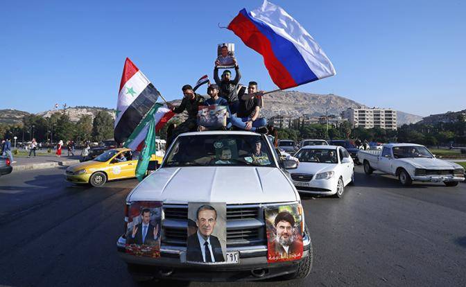 За Асада и Россию: Сирия восстала против США