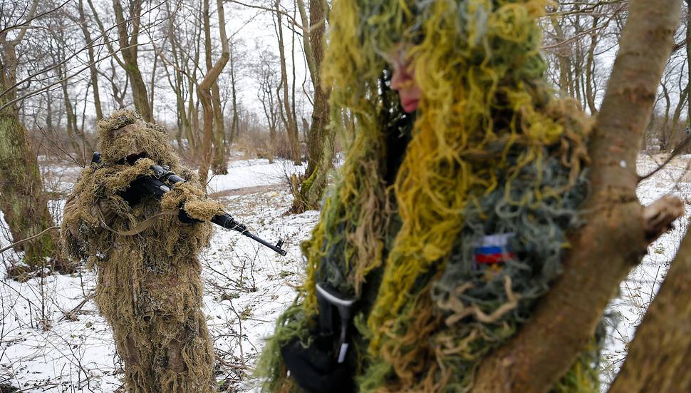 Как пройдут курсы выживания для снайперов при сильных морозах