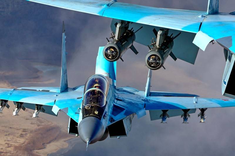 Испытания двух модификаций МиГ-35 сняли на видео