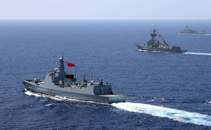 В Пекине объявили о планах таранить корабли ВМС США