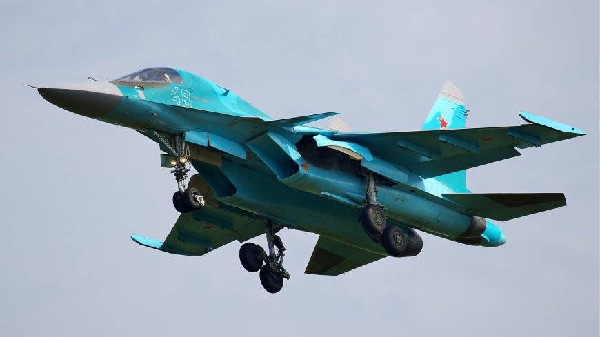Система наведения огня Су-34: охота «утенка» за Су-35 попала на видео