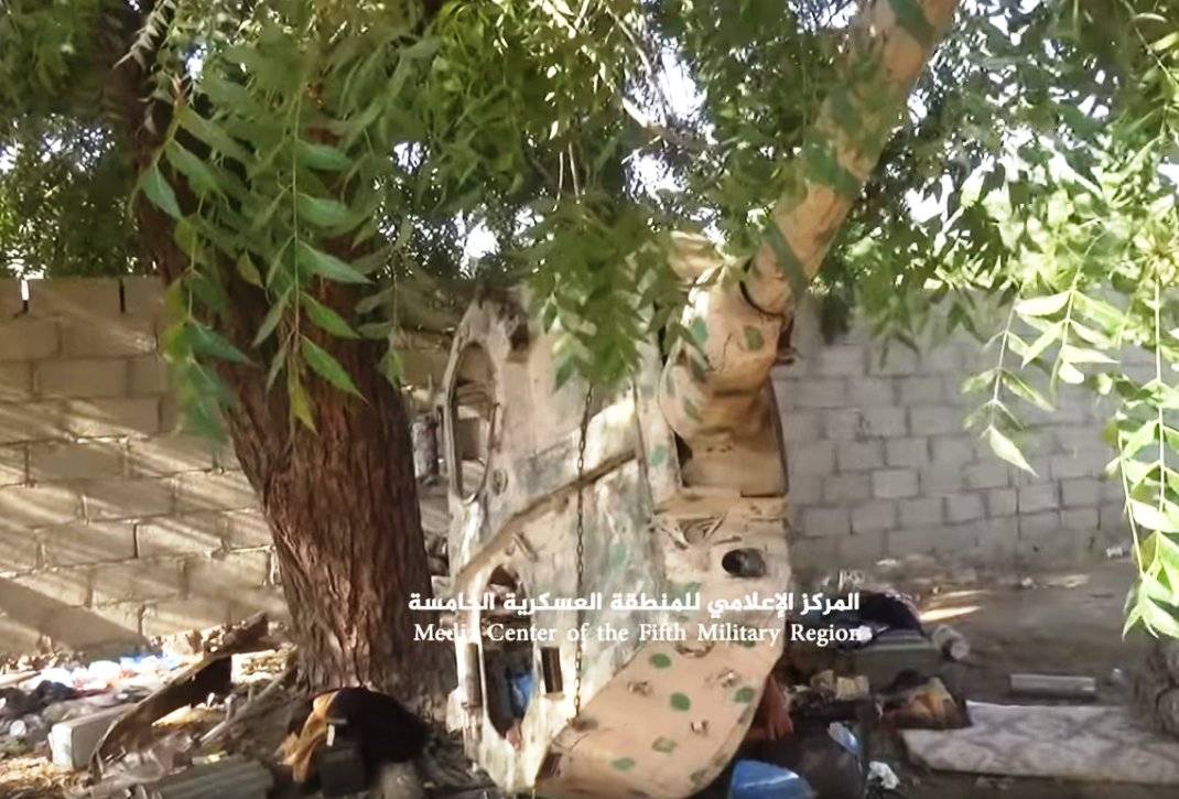 Редкий "колесный танк" уничтожен в Йемене