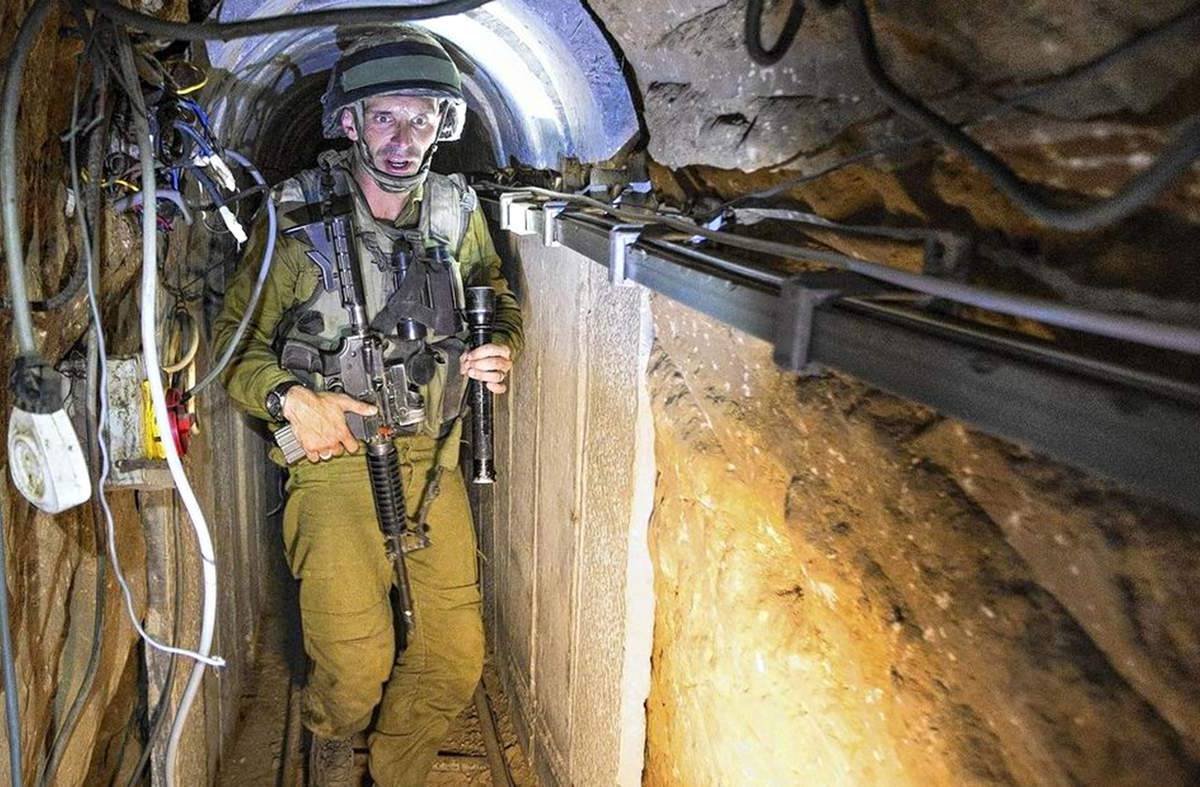 Как Израиль уничтожает подземные тоннели террористов