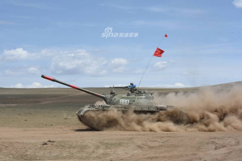 "Вечные" Т-55 продолжают нести службу в армии Монголии