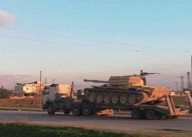 Сирия: навстречу "Леопардам-2" Турции вышли сверхзащищенные Т-72 и "Шилки"