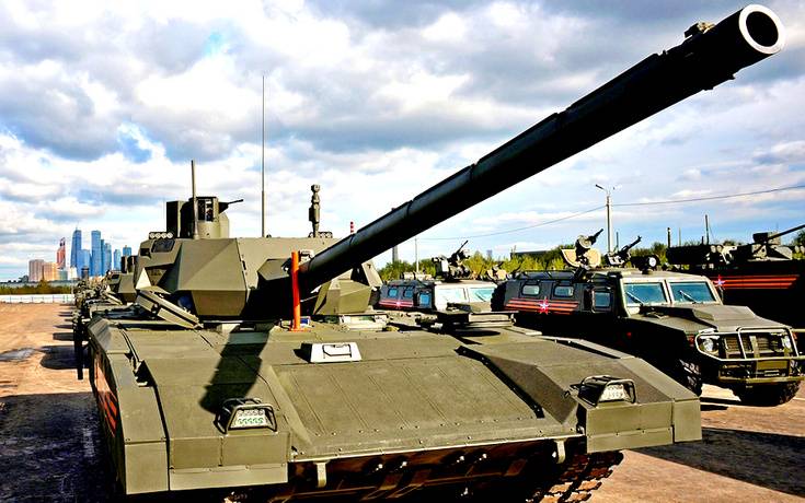Стартуют госиспытания танка Т-14 «Армата»