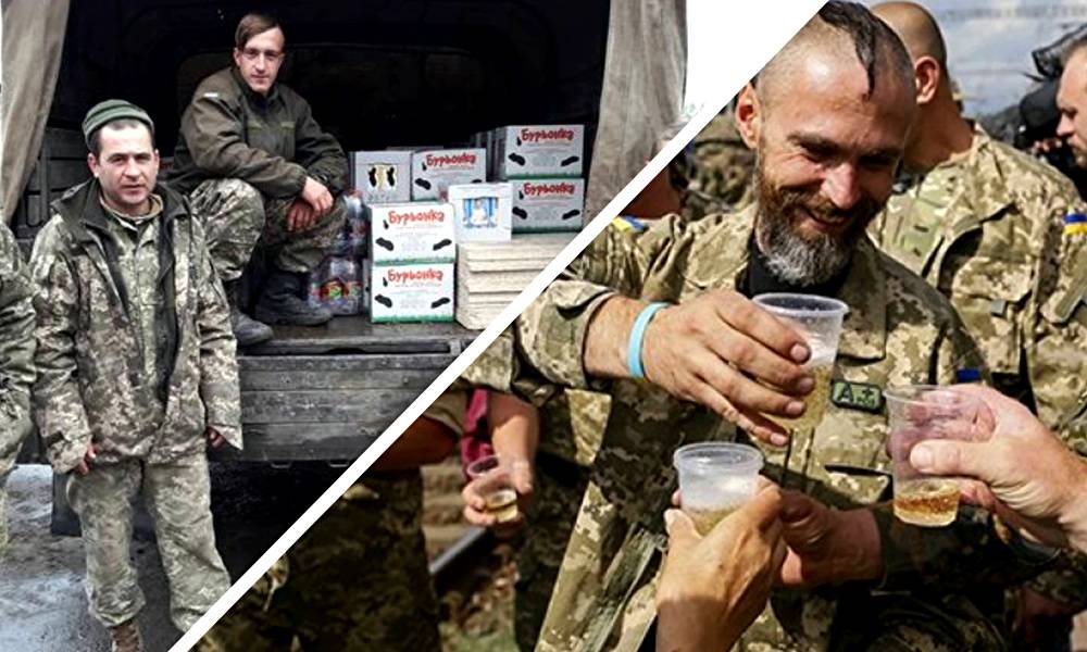 Двоих спасти не удалось: семеро бойцов ВСУ отравились подаренным алкоголем