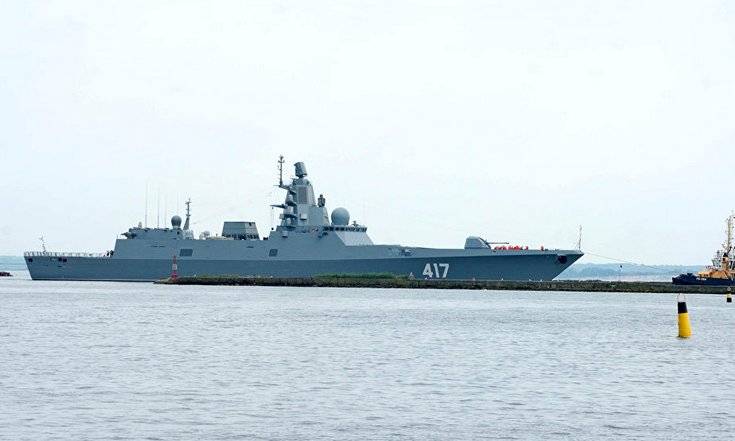 Новым фрегатам типа «Адмирал Горшков» добавят огневой мощи