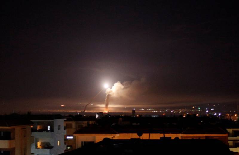 Сирийские силы ПВО отразили ракетную атаку Израиля
