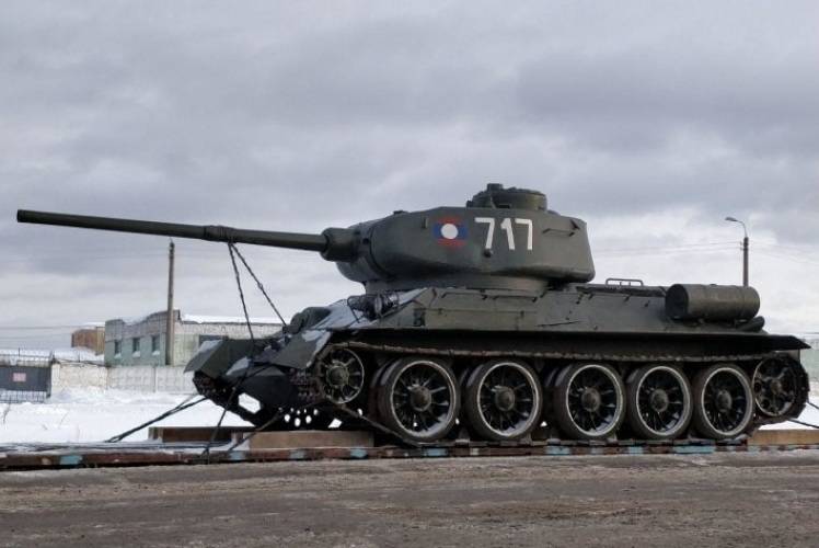 Из «лаосских» Т-34: в России сформирован новый батальон из 30 танков