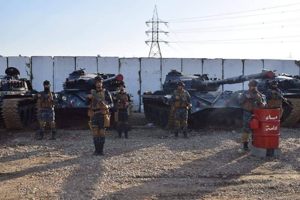 Танки Т-72М1 и БМП-1 приняты на вооружение полиции Ирака
