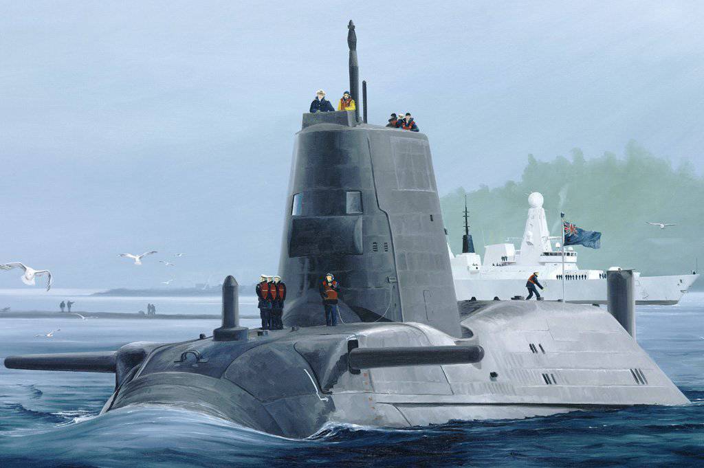 В шаге от катастрофы: субмарина ВМФ Британии чуть не столкнулась с паромом
