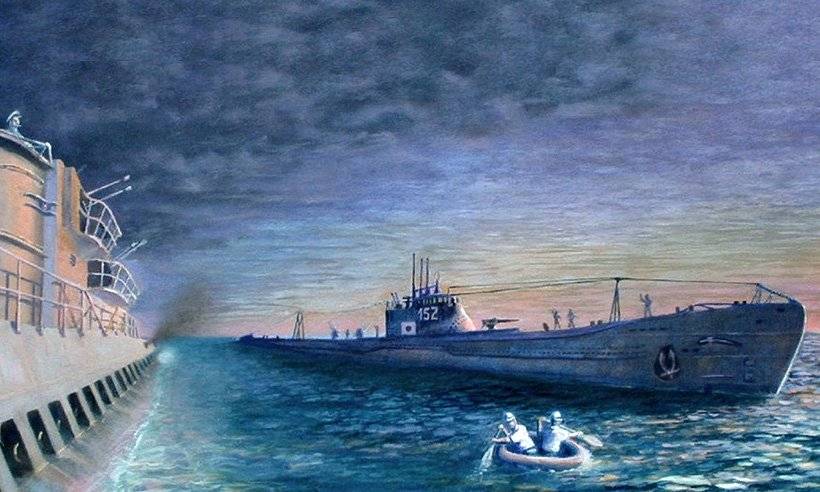 Подводные грузоперевозки Второй мировой