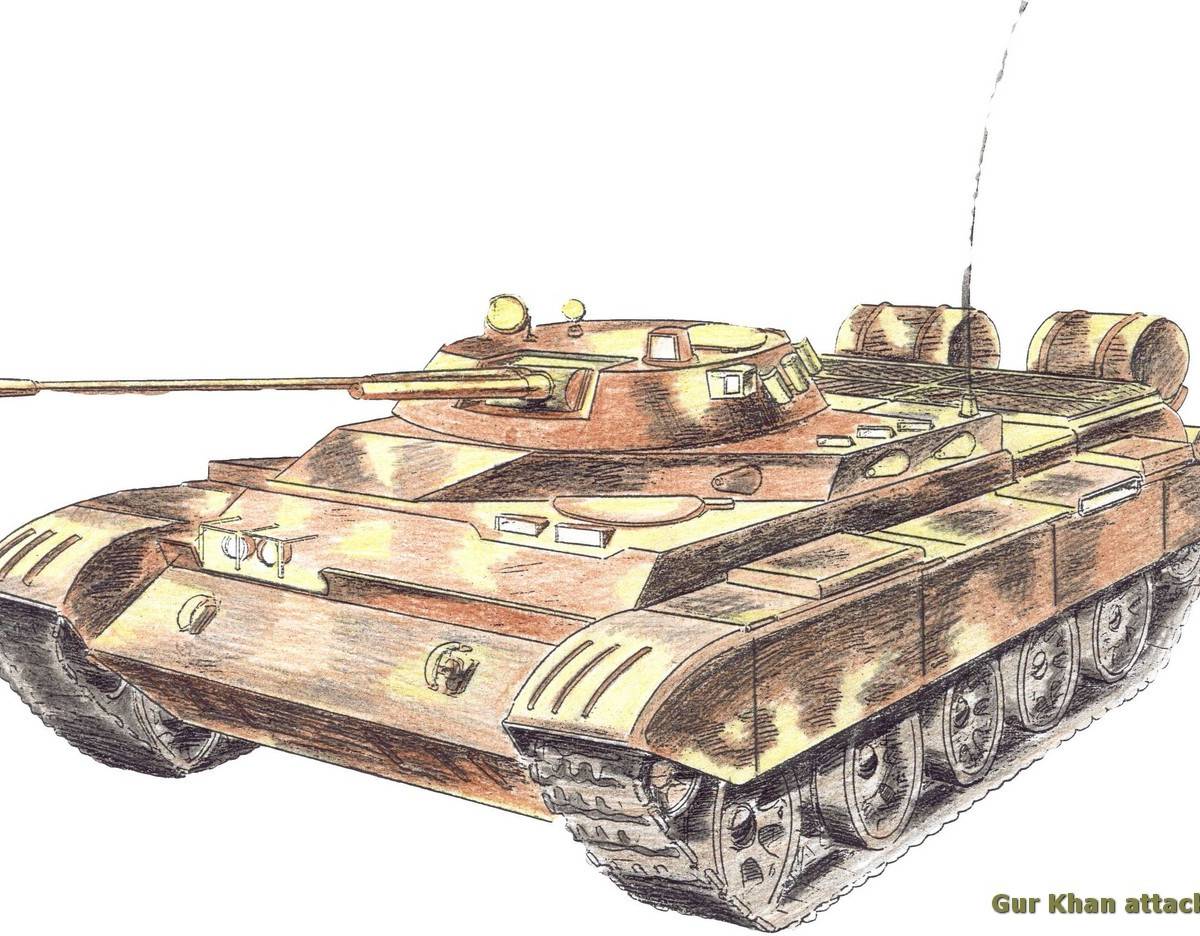 Секретная украинская тяжелая БМП-55У 1998 года