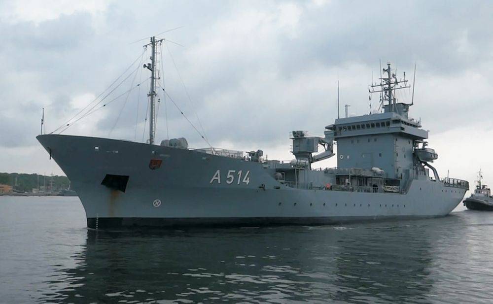 Германия отправляет военное судно в Черное море