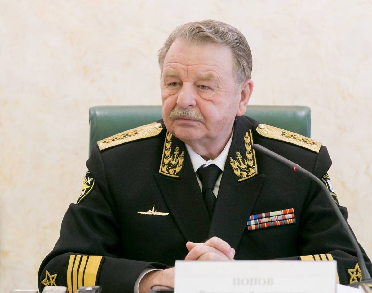 Адмирал Вячеслав Попов: «галлюциногенное» оружие даст время для маневра