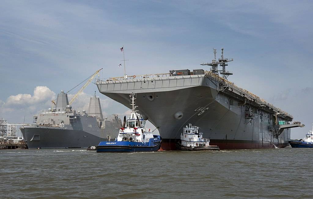 Американцы усиливают военно-морскую группировку против Китая