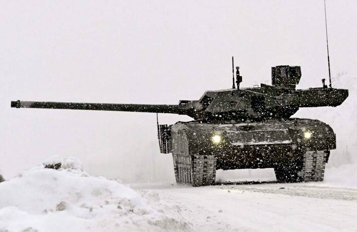 В России разрабатывают пушку большого калибра для танка Т-14 «Армата»