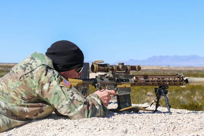 Армия США испытывает новую винтовку для пехотных снайперов