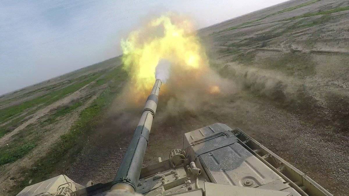 Уничтожат любую цель: Т-90С армии Ирака продемонстрировали огневую мощь
