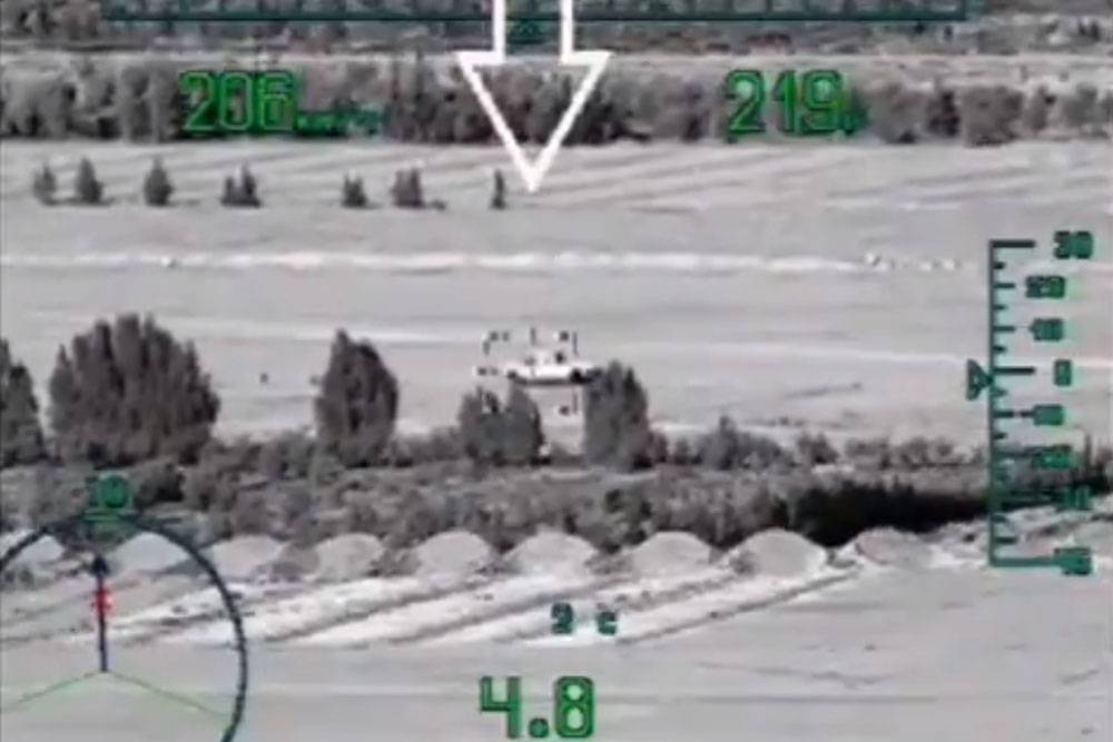 "Свободную охоту" российских боевых ветолетов в Сирии сняли на видео