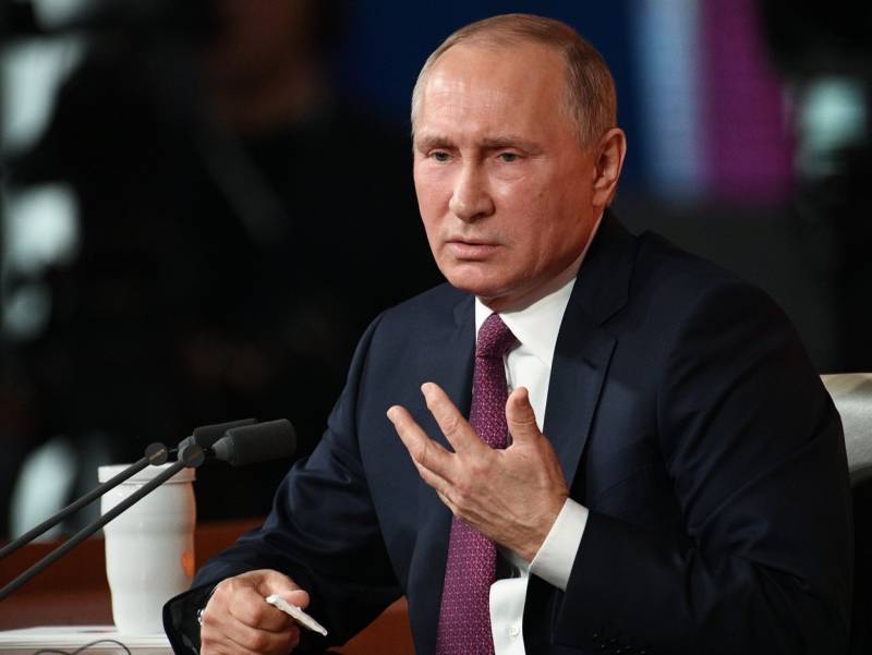 Путин обвинил США в прямом и грубом нарушении ДРСМД