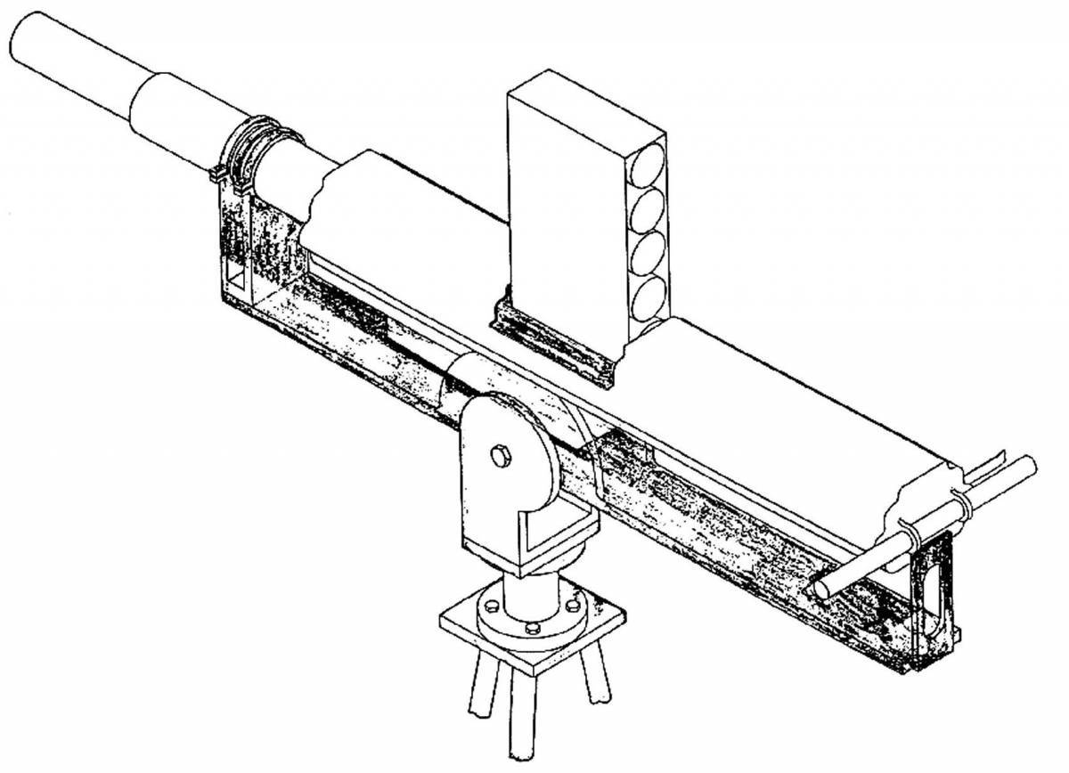 Проект 70-мм автоматического гранатомёта от NOS Louisville (США)