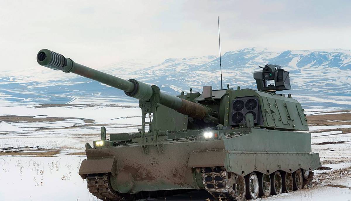 Самоходная артиллерийская установка T-155 Fırtına (Турция)