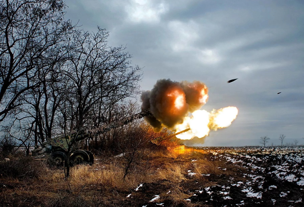 Действия украины на донбассе сегодня. Артиллерийский обстрел.