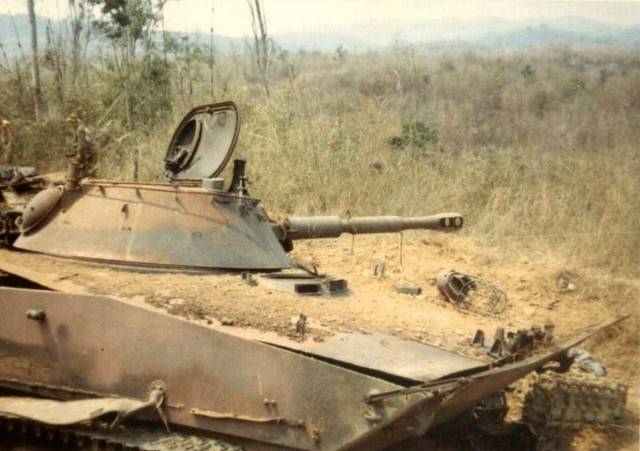 50 лет назад во Вьетнаме случился первый бой танков ПТ-76 с M48A3 США