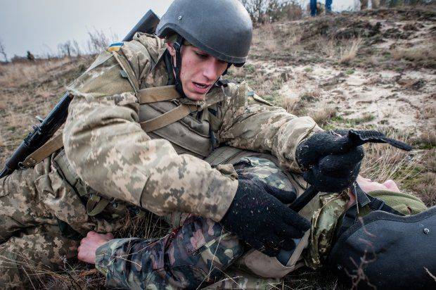 Ополченцы ДНР наказали украинских десантников