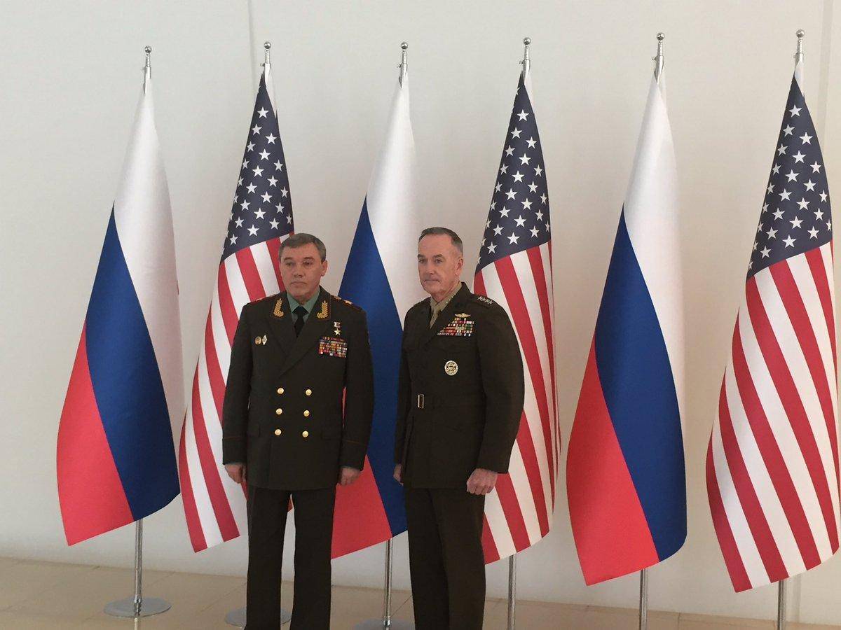 Дипломат прокомментировал встречу глав генштабов США и России