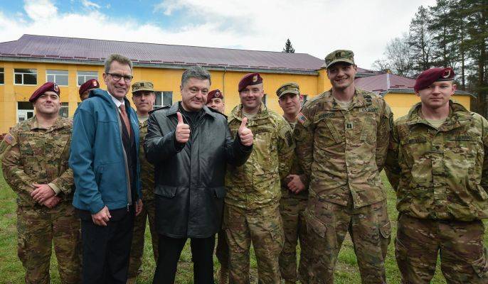 Войска НАТО уже развёрнуты на Украине