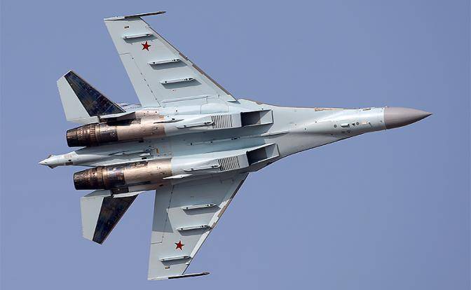 Су-35 завоевывает небо Ближнего Востока