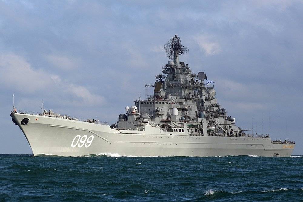 Признание американцев: крейсер "Петр Великий" в одиночку выиграет сражение