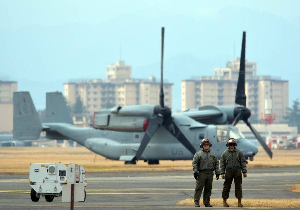 Взрыв на военной базе США в Японии признали нападением извне