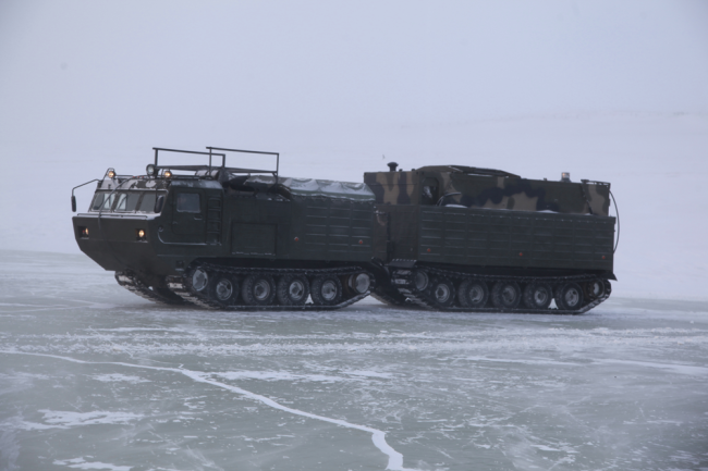 Военная автомобильная техника ВС РФ для применения в Арктике