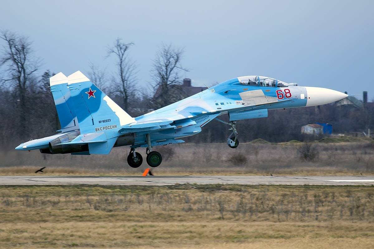 Россия занимается восстановлением истребителей Су-30