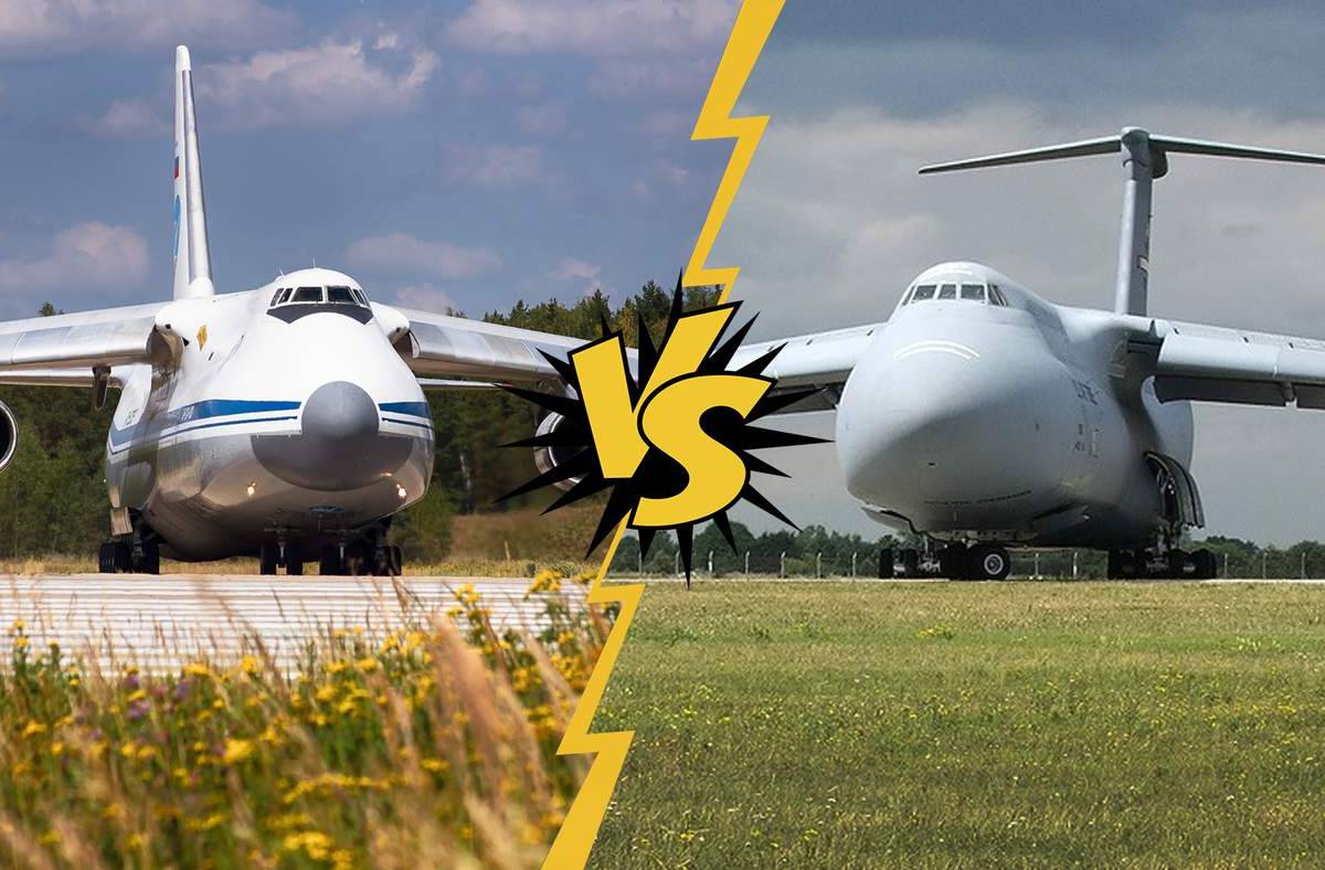 Ан-124 «Руслан» vs. С-5 «Гэлэкси»: битва небесных китов