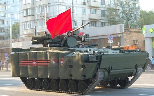 Боевая машина пехоты "Курганец-25" протестирована в Сирии